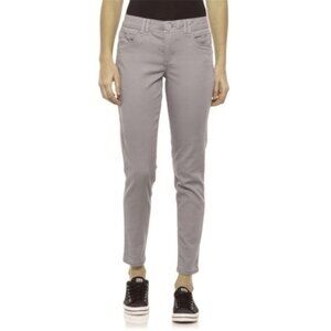 Democracy Womens AbTechnology Skinny Ankle Jeans Dove Gray Size 6